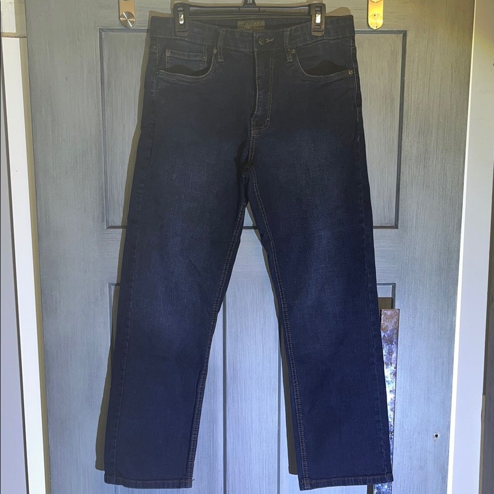 Urban Star 32X30 Men’s Straight Leg Jeans Dark Wash #denim #contemporary